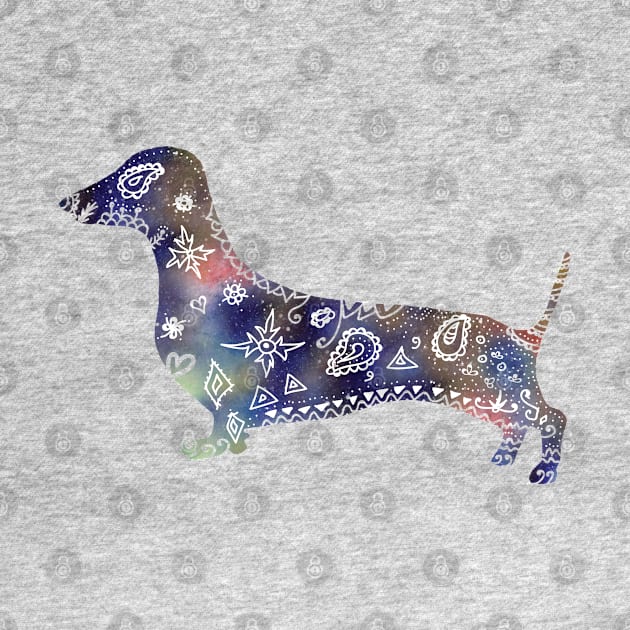 Mandala Dachshund by Manitarka